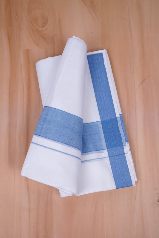 FCD-330 W/D DHOTI 3.80 MTR- Blue