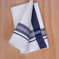 FCD-613 W/D DHOTI 3.80 MTR - Blue