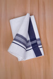 FCD-613 W/D DHOTI 3.80 MTR - Blue