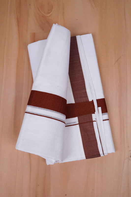 FCD-366 W/D DHOTI 3.80 MTR-Maroon