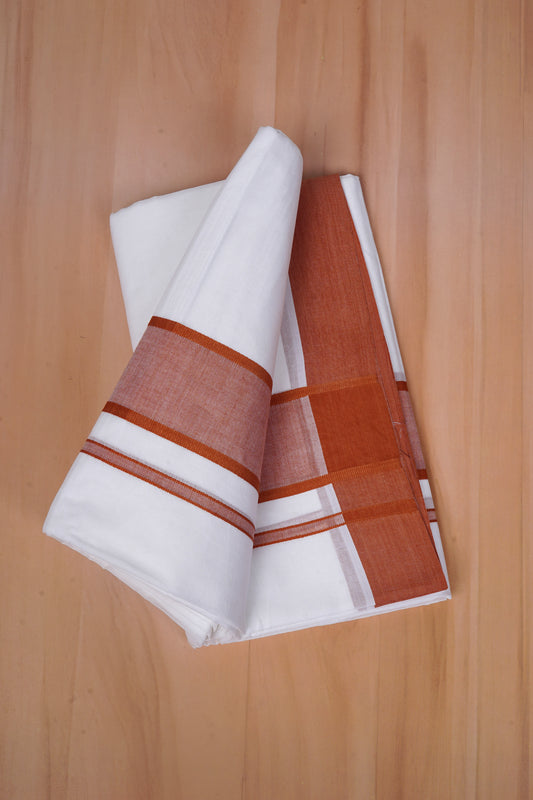 FCD-86 W/D DHOTI 3.80 MTR- Brown