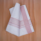 FCD-411 W/D DHOTI 3.80 MTR - Ligt pink