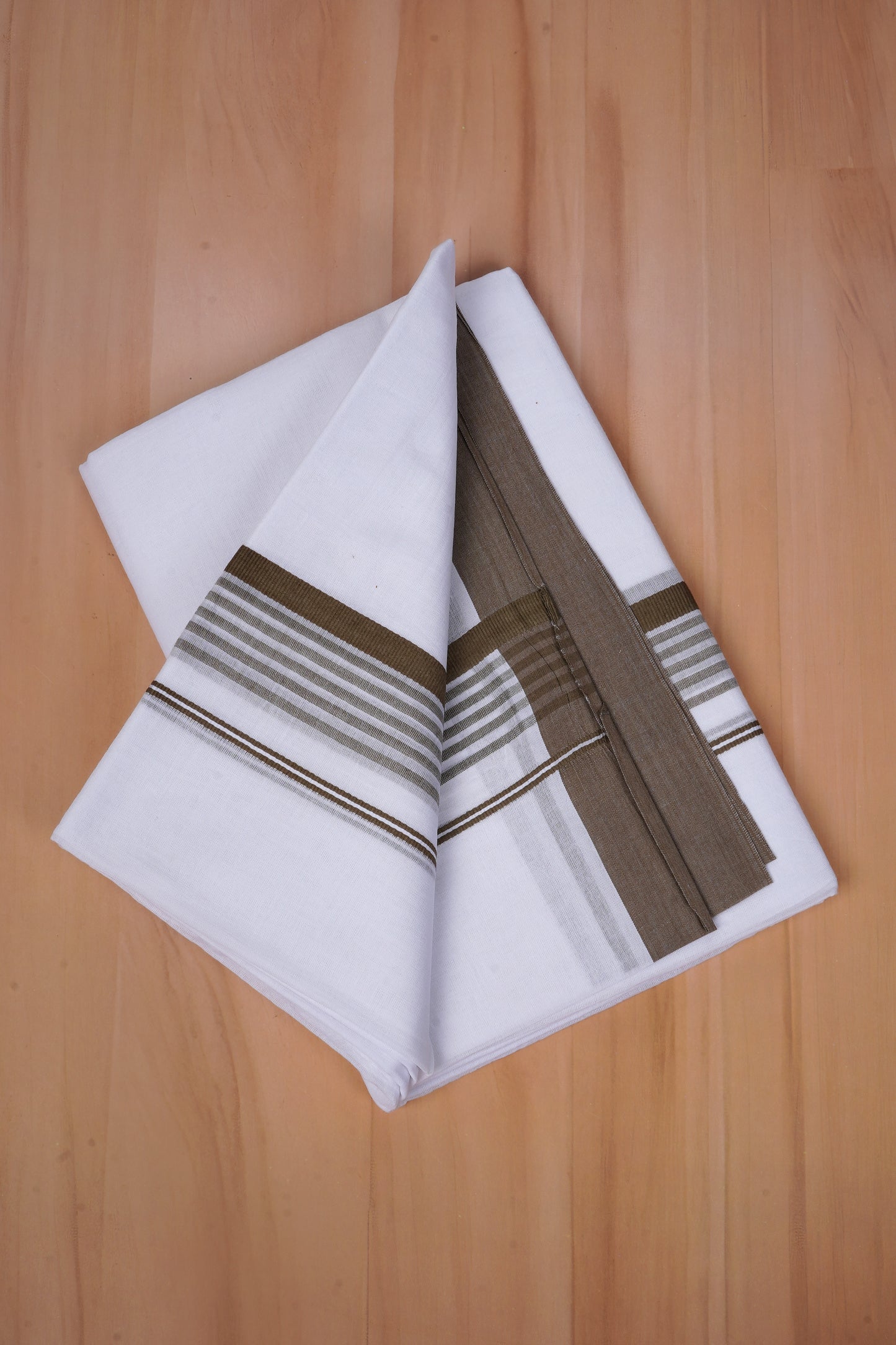 FCD-575 W/D DHOTI 3.80 MTR - Brown
