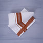 KERALOOM FINISH COTTON 329 W/D DHOTI 3.80 MTR - Dark Brown