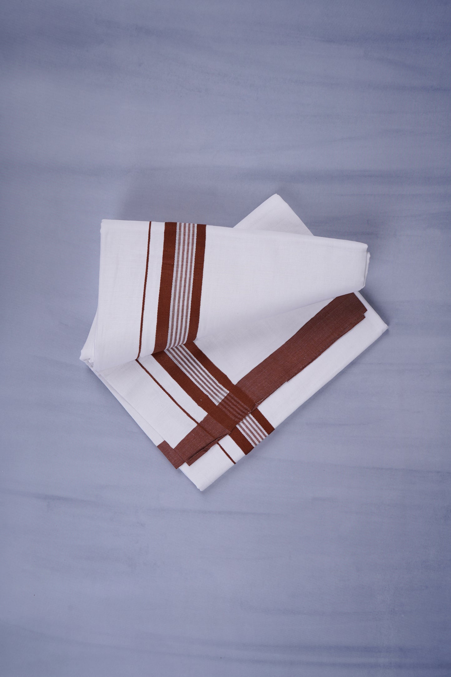 KERALOOM FINISH COTTON 331 W/D DHOTI 3.80 MTR - Maroon