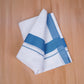 FCD-596 W/D DHOTI 3.80 MTR - Blue