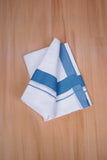 FCD-596 W/D DHOTI 3.80 MTR - Blue