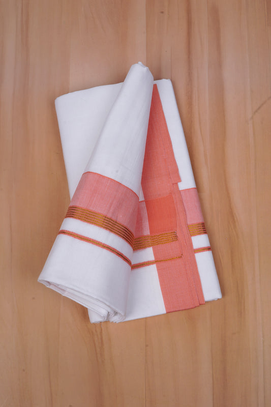 FCD-524 W/D DHOTI 3.80 MTR-light Pink