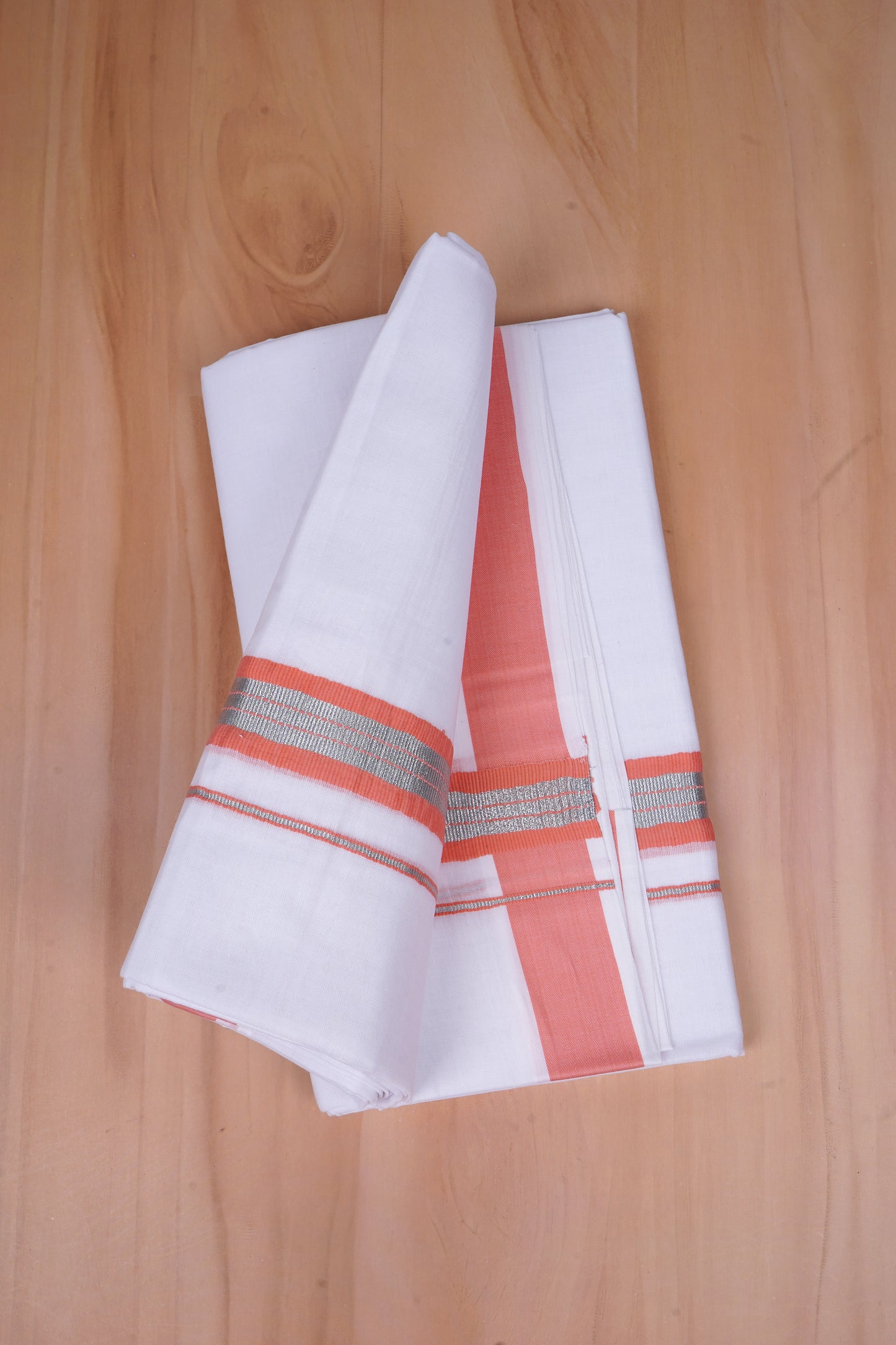 FCD-565 W/D DHOTI 3.80 MTR - Orange