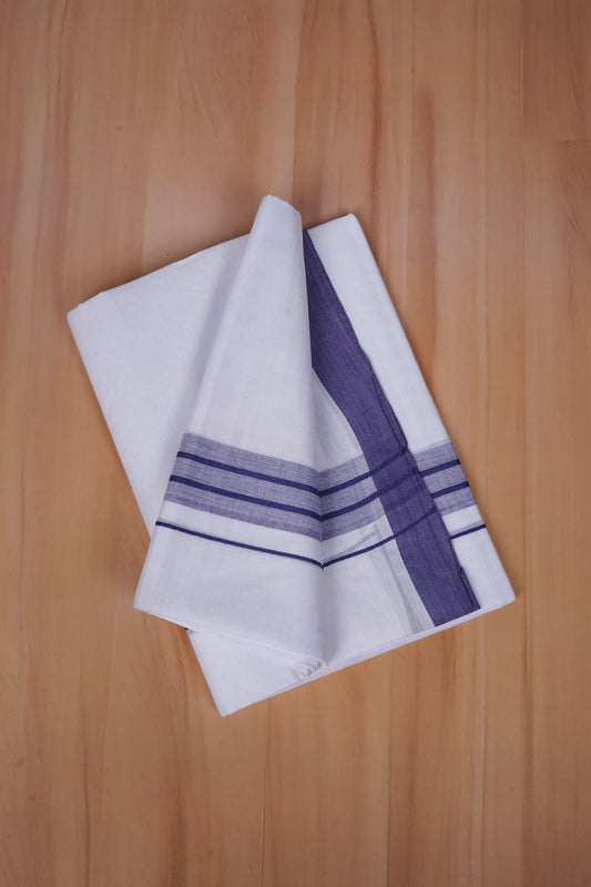 FCD-567 W/D DHOTI 3.80 MTR - Dark Blue