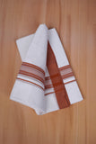FCD-529 W/D DHOTI 3.80 MTR-Dark Brown