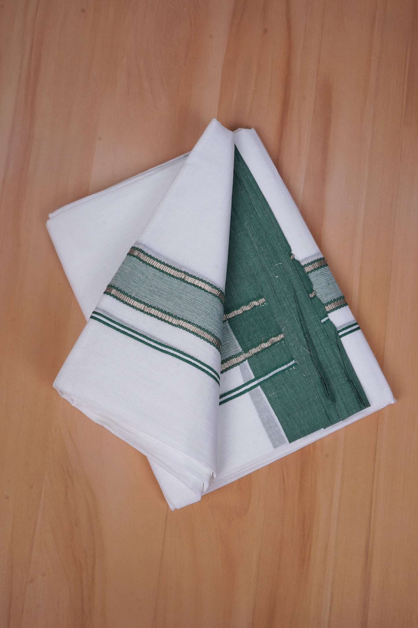 FCD-517 W/D DHOTI 3.80 MTR - Light Green