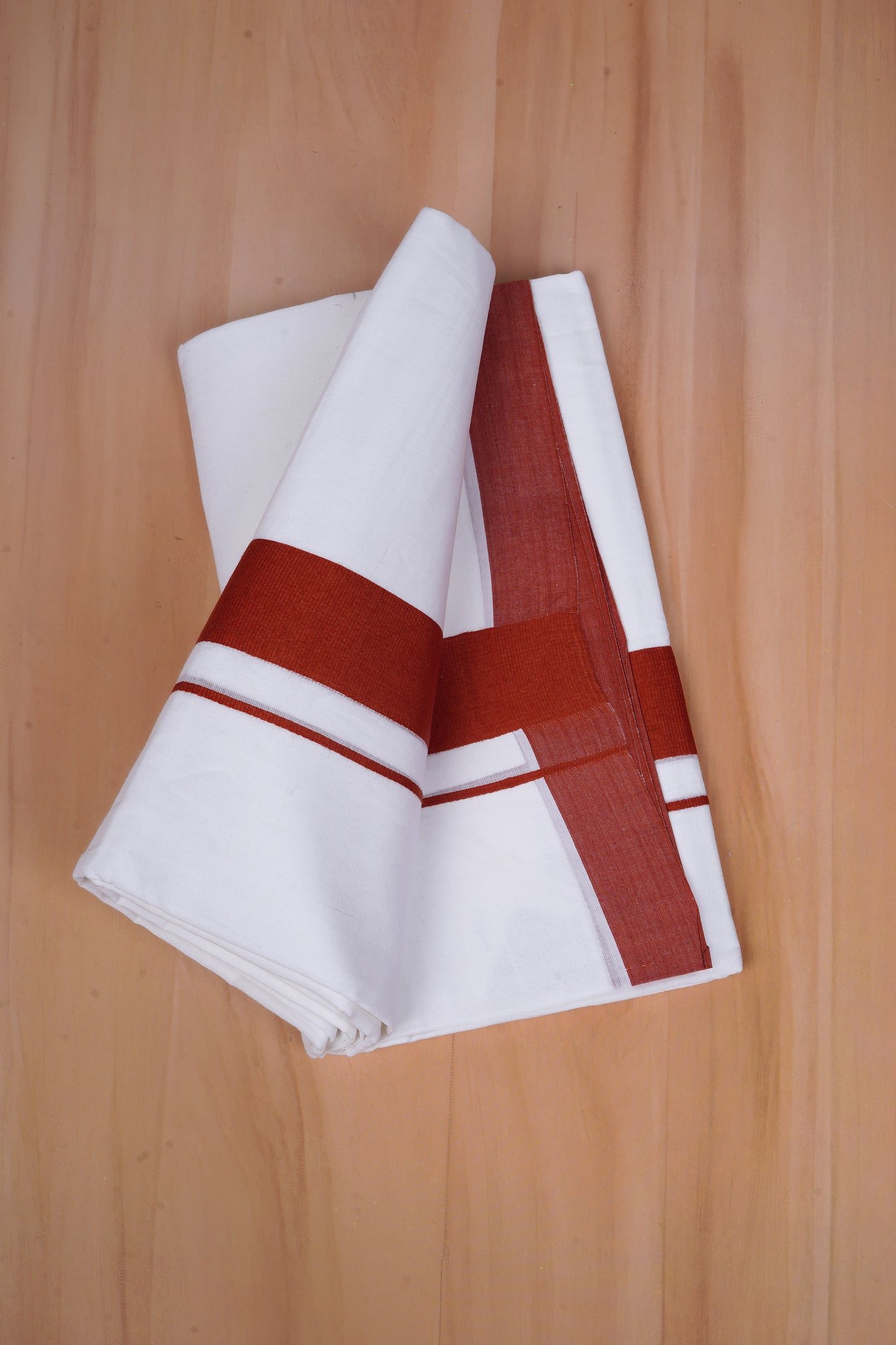 FCD-76 W/D DHOTI 3.80 MTR-Maroon