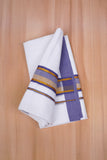 FCD-519 W/D DHOTI 3.80 MTR-Light Violet