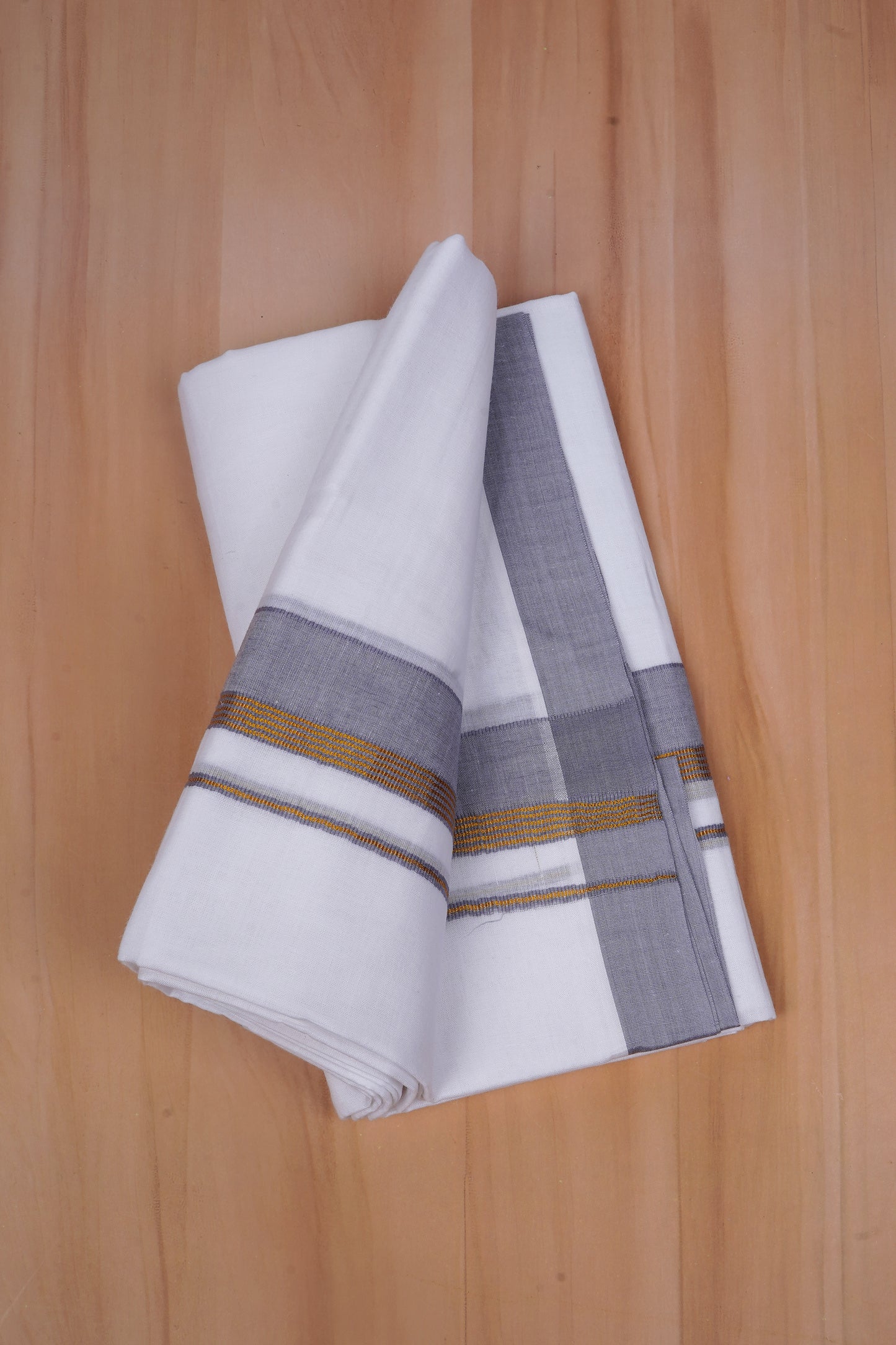 FCD-524 W/D DHOTI 3.80 MTR-Silver