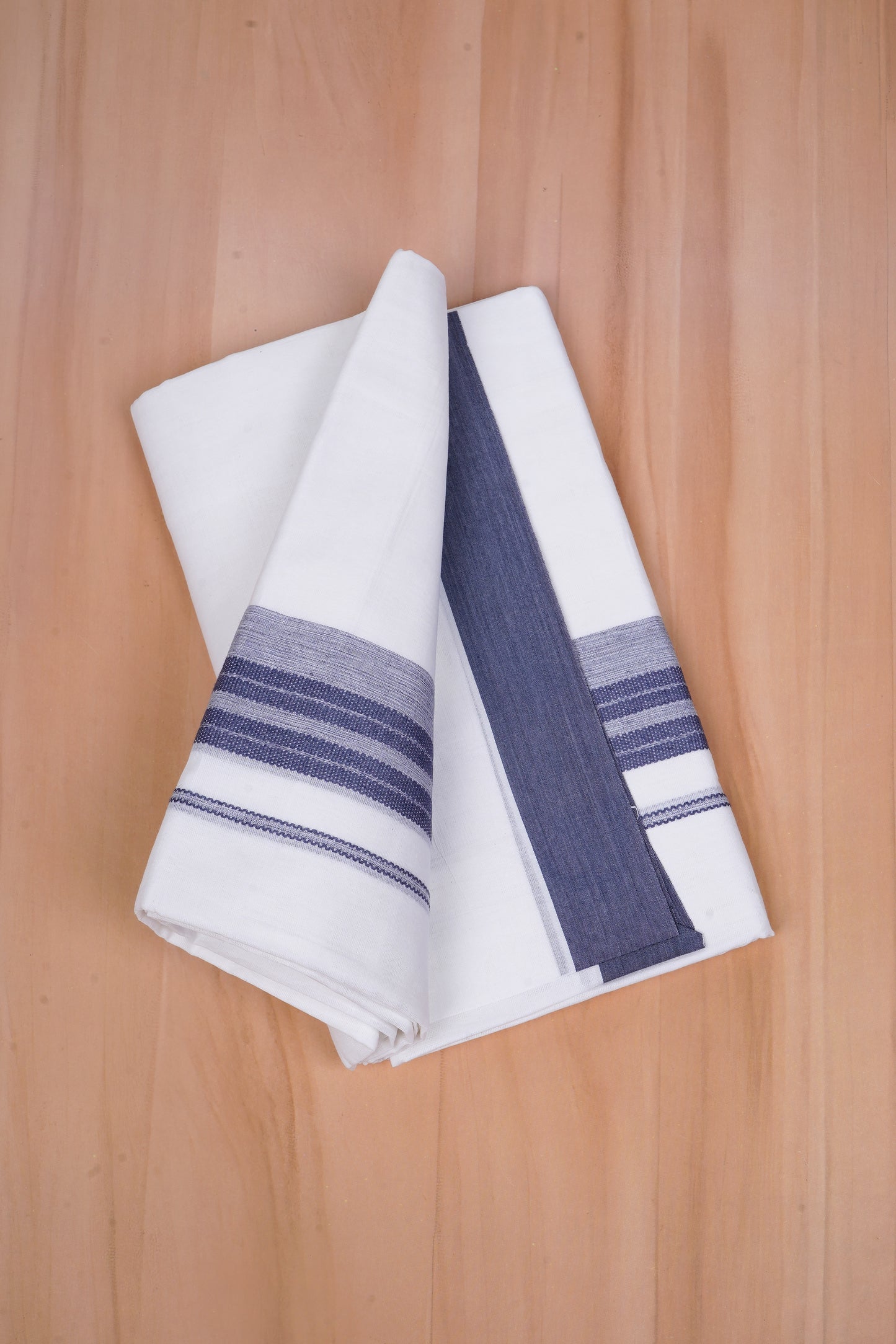 FCD-493 W/D DHOTI 3.80 MTR - Blue