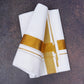 GLD-60 W/D DHOTI 3.80 MTR - Gold