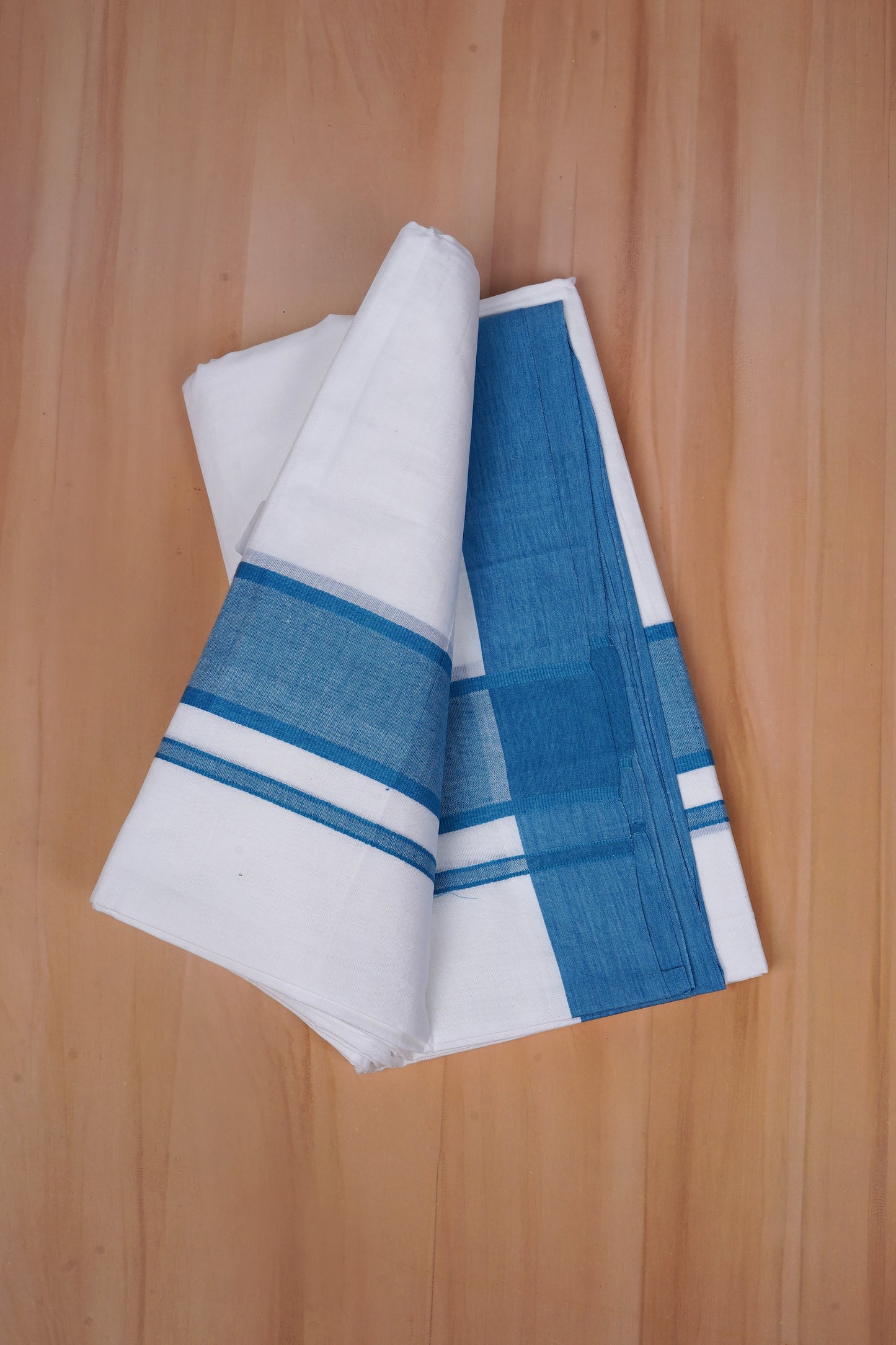 FCD-86 W/D DHOTI 3.80 MTR- Blue