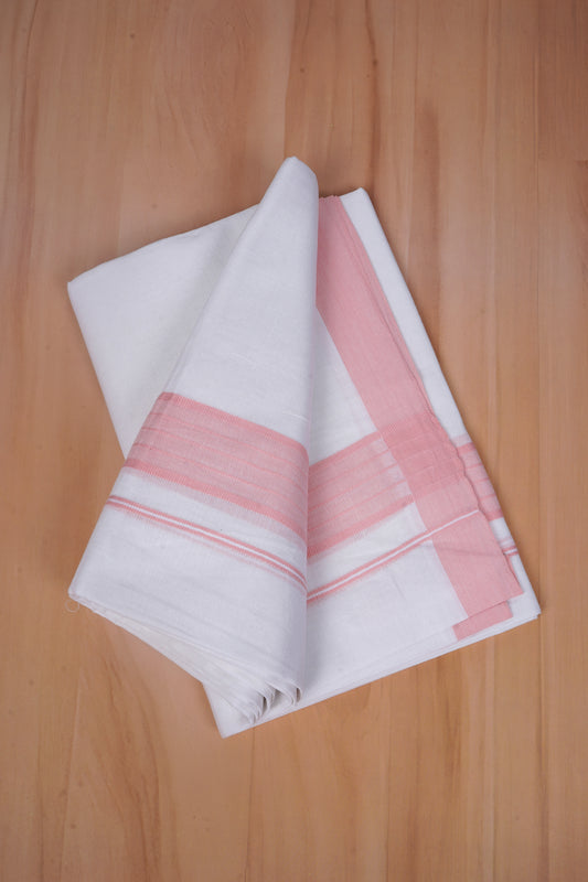 FCD-494 W/D DHOTI 3.0 MTR - Light Pink