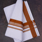 FD-170 W/D DHOTI 3.80 MTR-Brown