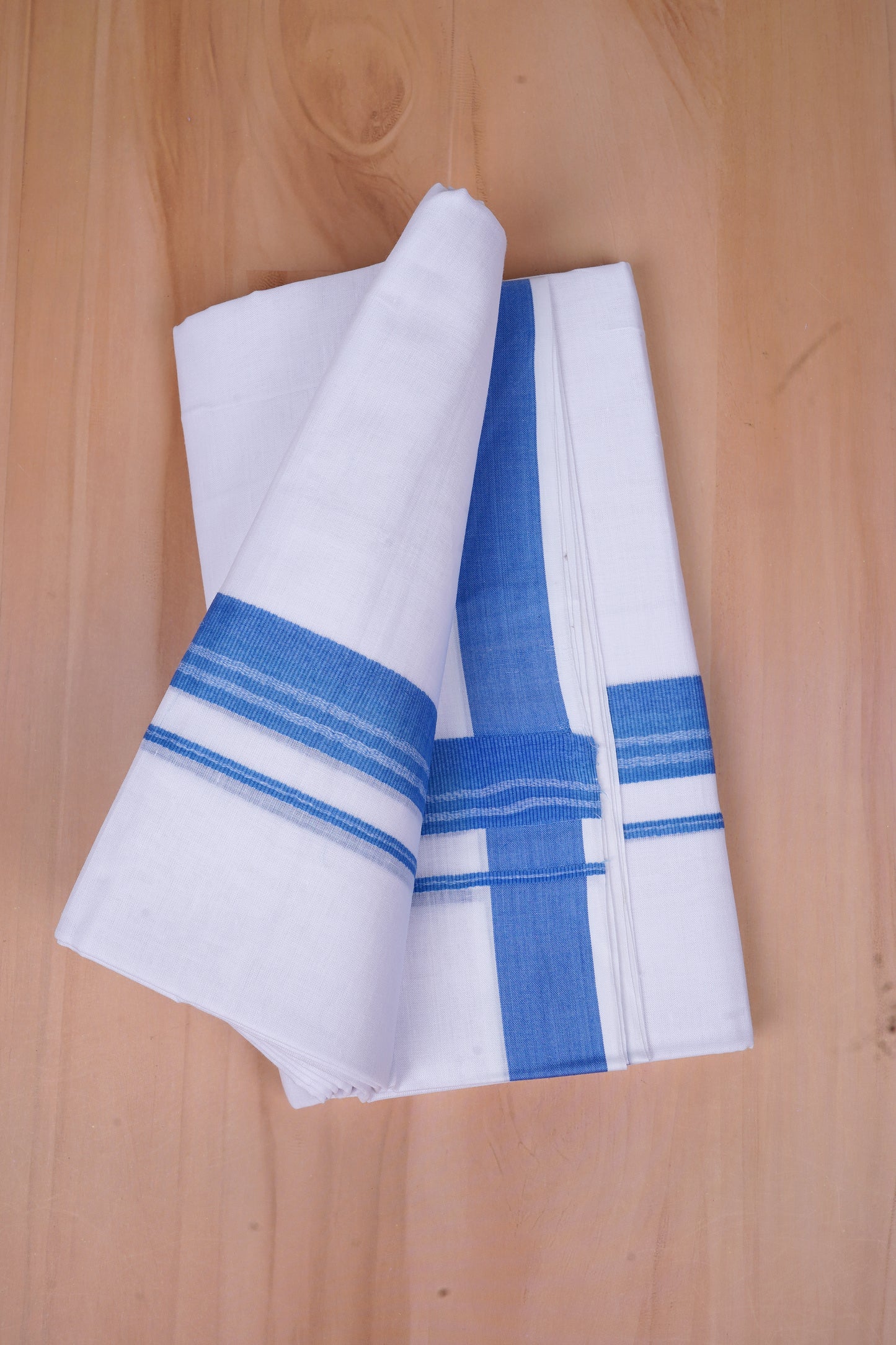 FCD-503 W/D DHOTI 3.80 MTR-Blue