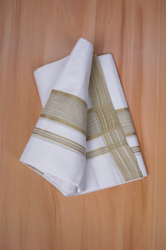FCD-80 W/D DHOTI 3.80 MTR-silver