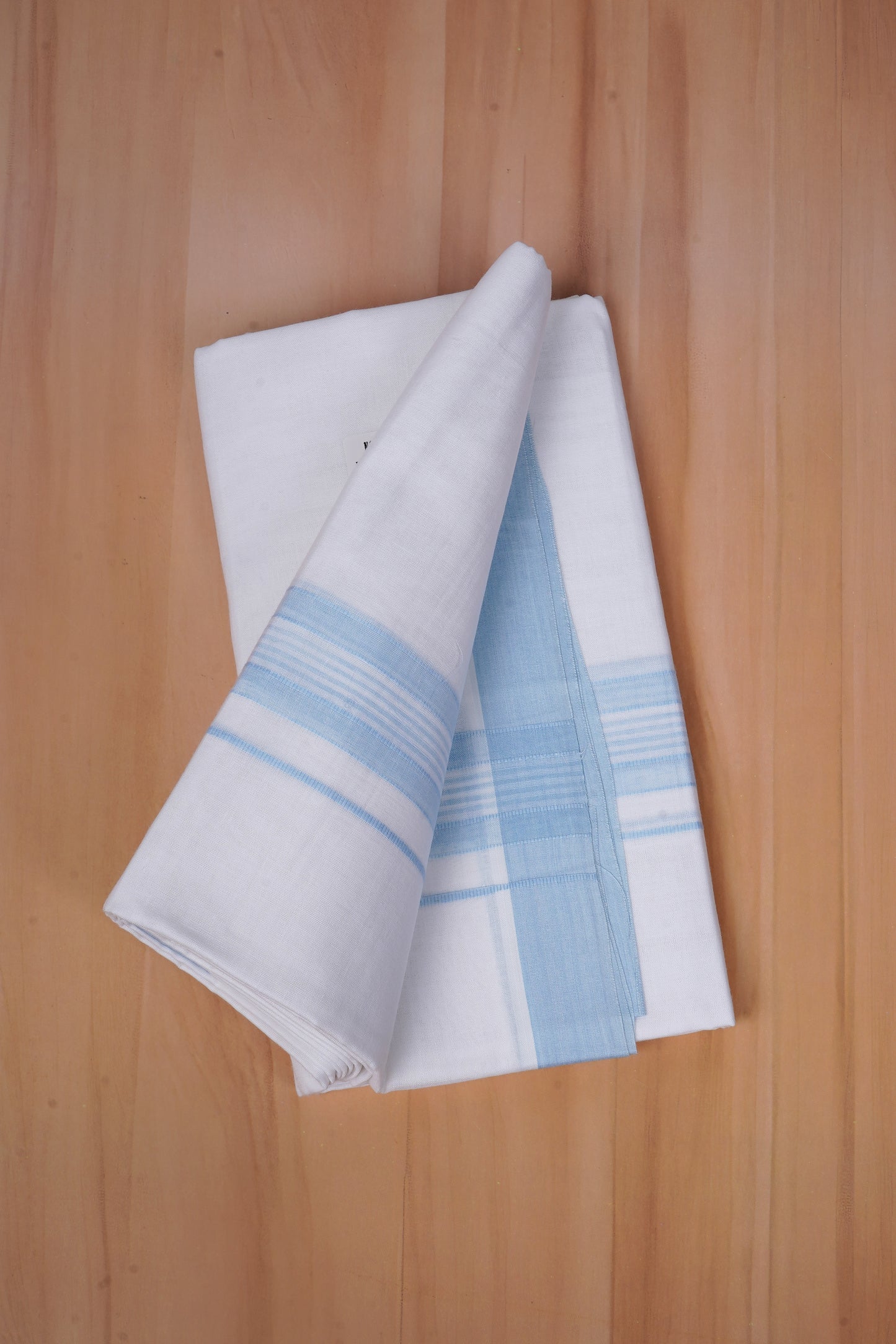 FCD-529 W/D DHOTI 3.80 MTR-Light Blue
