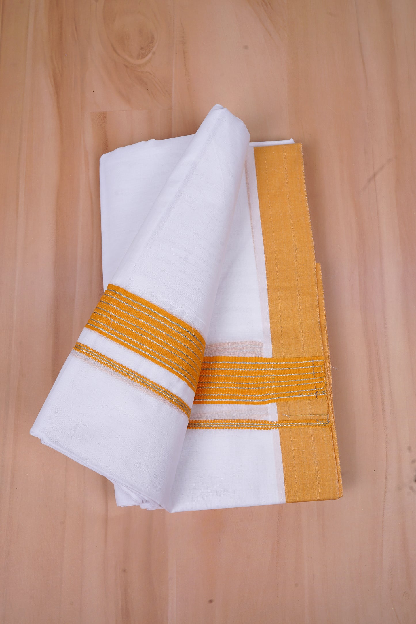 FCD-470 W/D DHOTI 4.00 MTR - Yellow