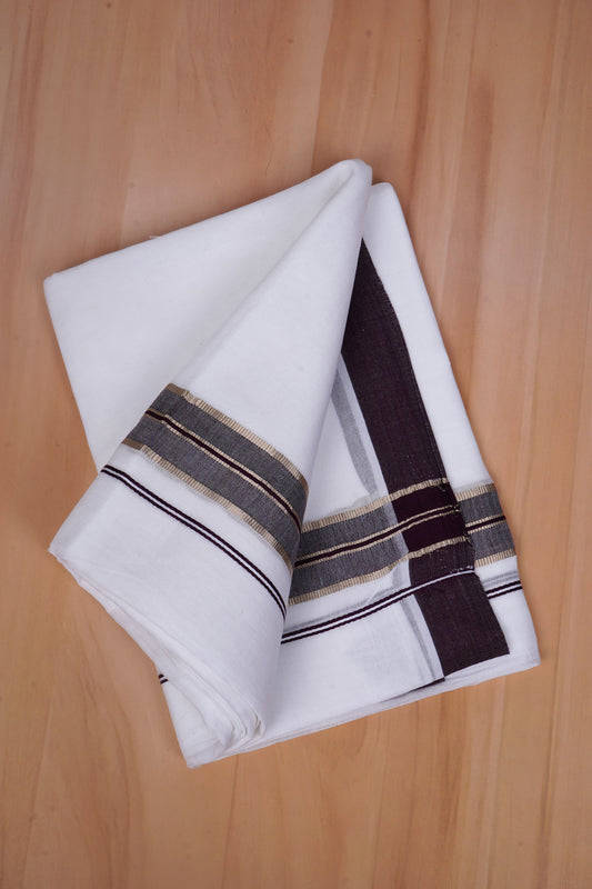 FCD-477 W/D DHOTI 3.80 MTR - Black