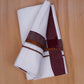 FCD-524 W/D DHOTI 3.80 MTR-Dark Maroon