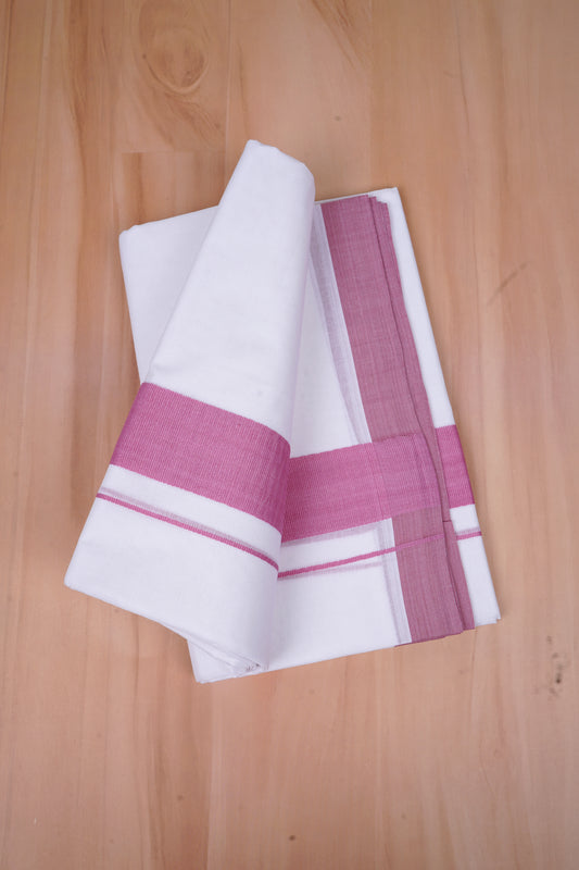 FCD-592 W/D DHOTI 3.80 MTR - Pink