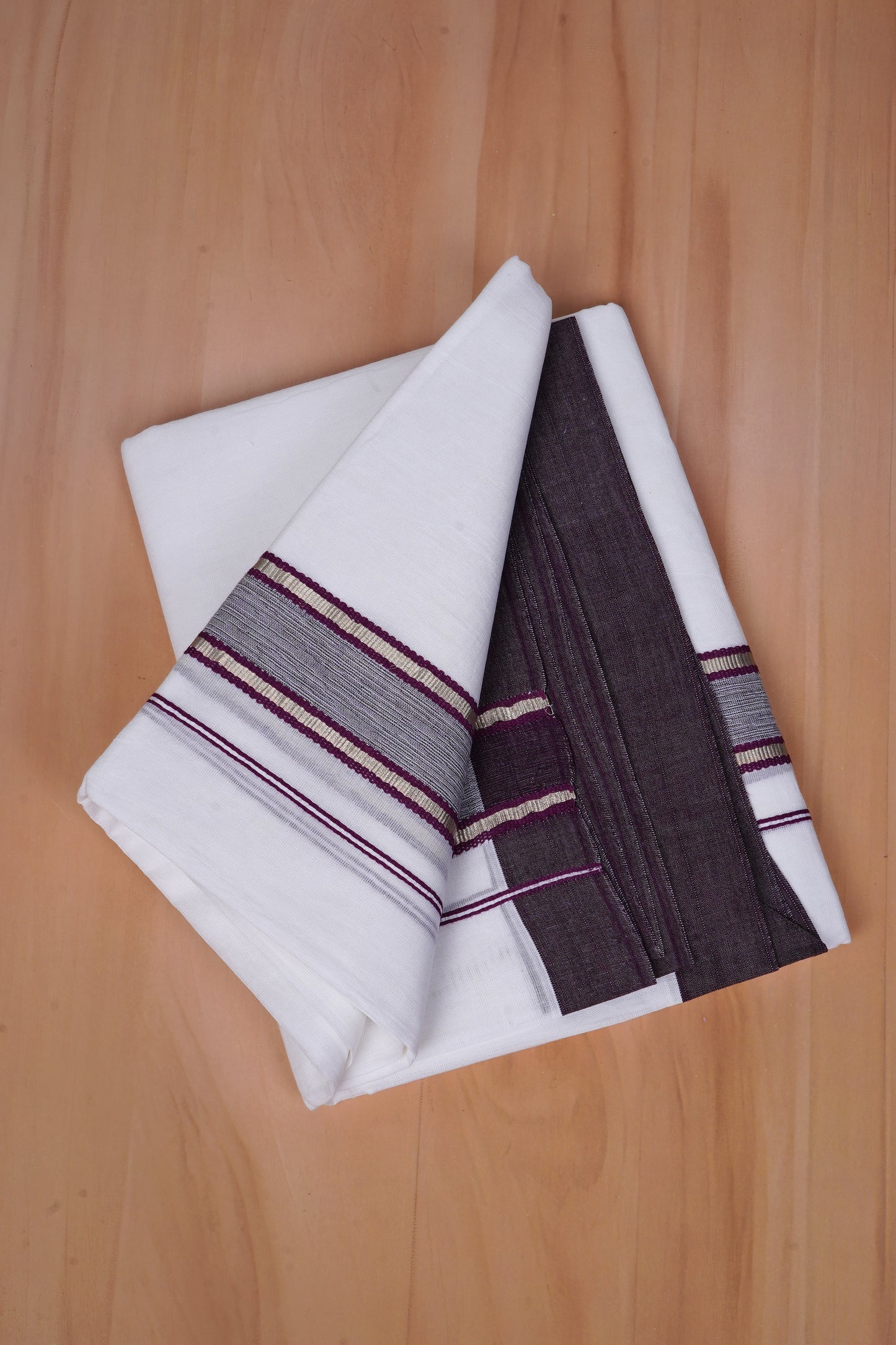FCD-517 W/D DHOTI 3.80 MTR - Brown