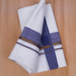 FCD-524 W/D DHOTI 3.80 MTR-Blue
