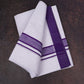 FD-108 W/D DHOTI 3.70 MTR-Violet