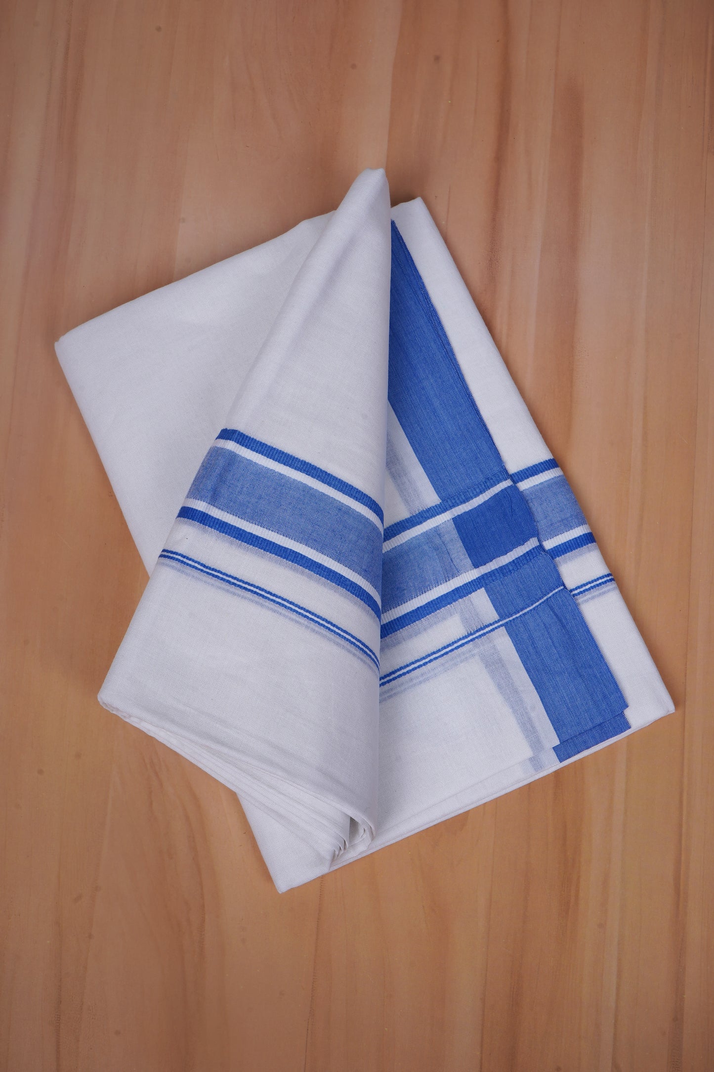 FCD-573 W/D DHOTI 3.80 MTR - Blue