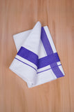 FCD-596 W/D DHOTI 3.80 MTR - Purple