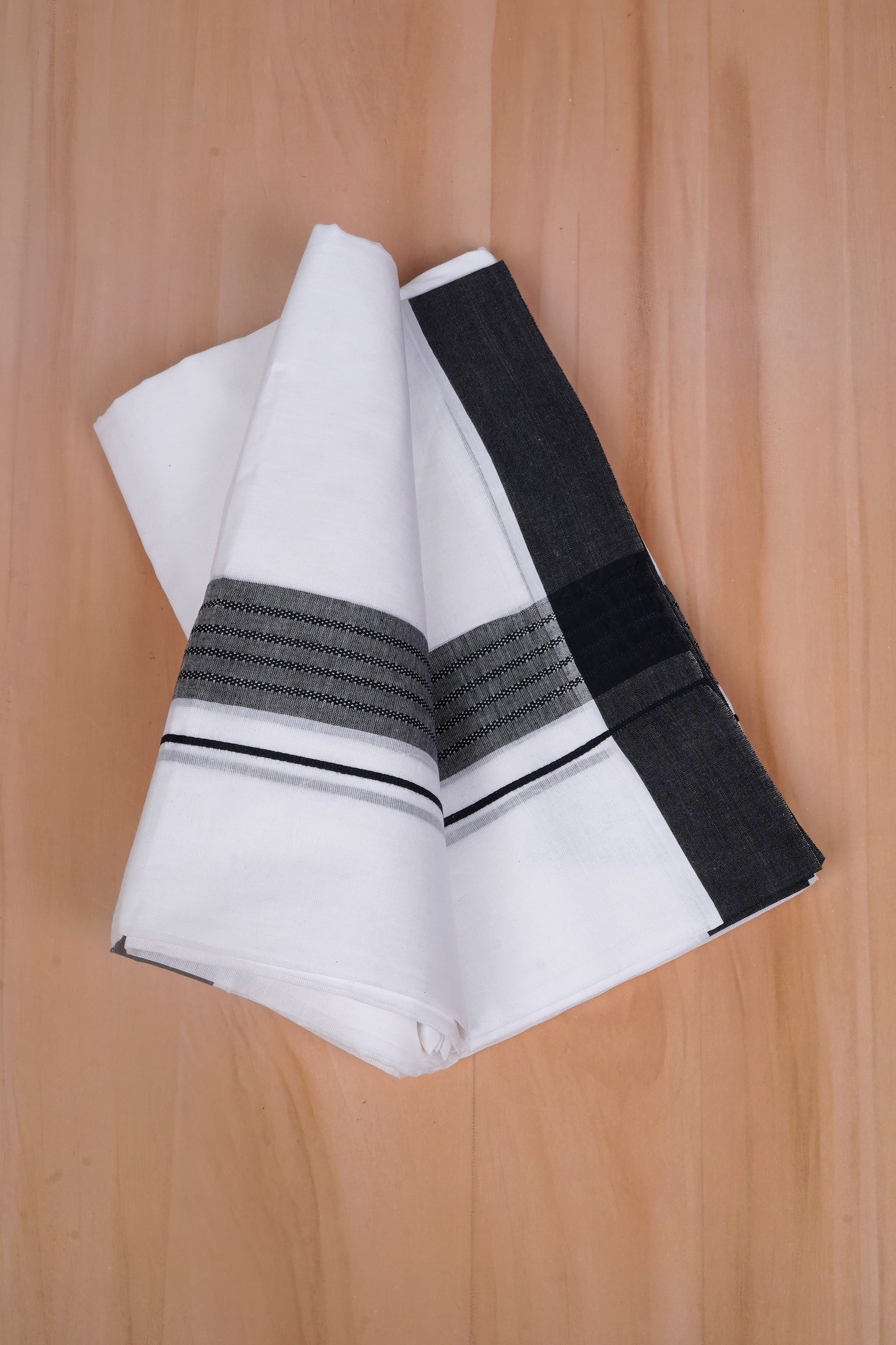 FCD-622 W/D DHOTI 3.80 MTR - Black