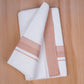 FCD-417 W/D DHOTI 3.80 MTR - Light orange