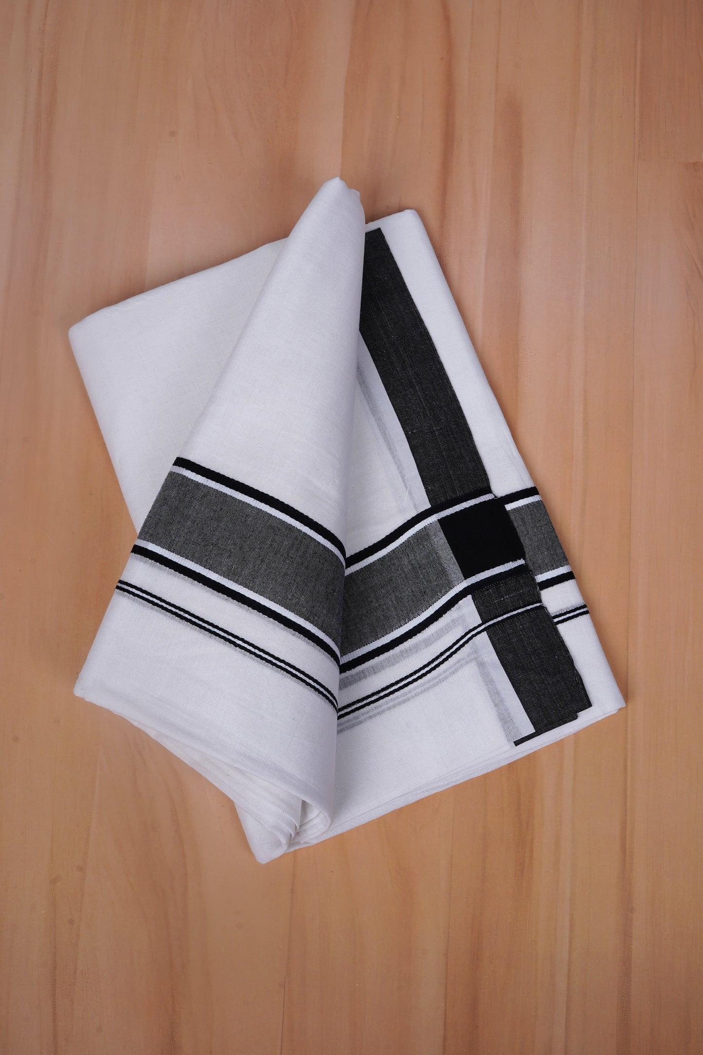 FCD-573 W/D DHOTI 3.80 MTR - Black
