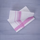 KERALOOM FINISH COTTON 327 W/D DHOTI 3.80 MTR - Pink