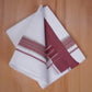 FCD-477 W/D DHOTI 3.80 MTR - Dark Pink