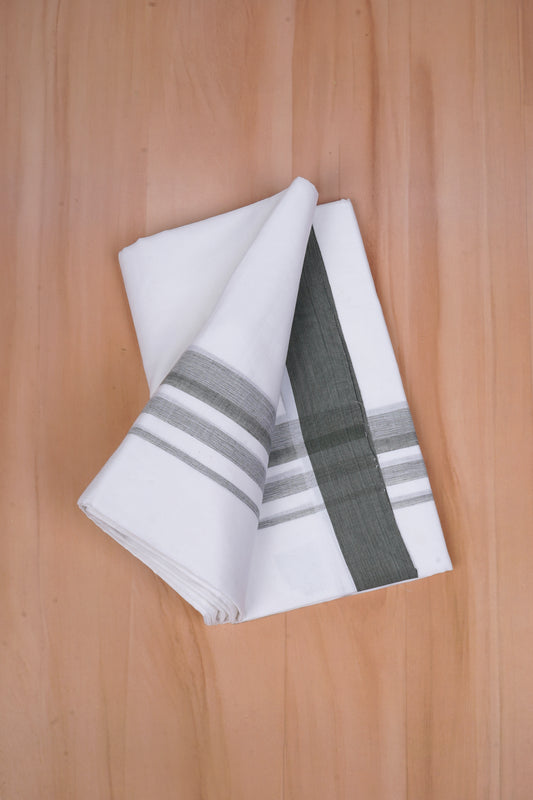 FCD-387 W/D DHOTI 3.80 MTR - Light Gray
