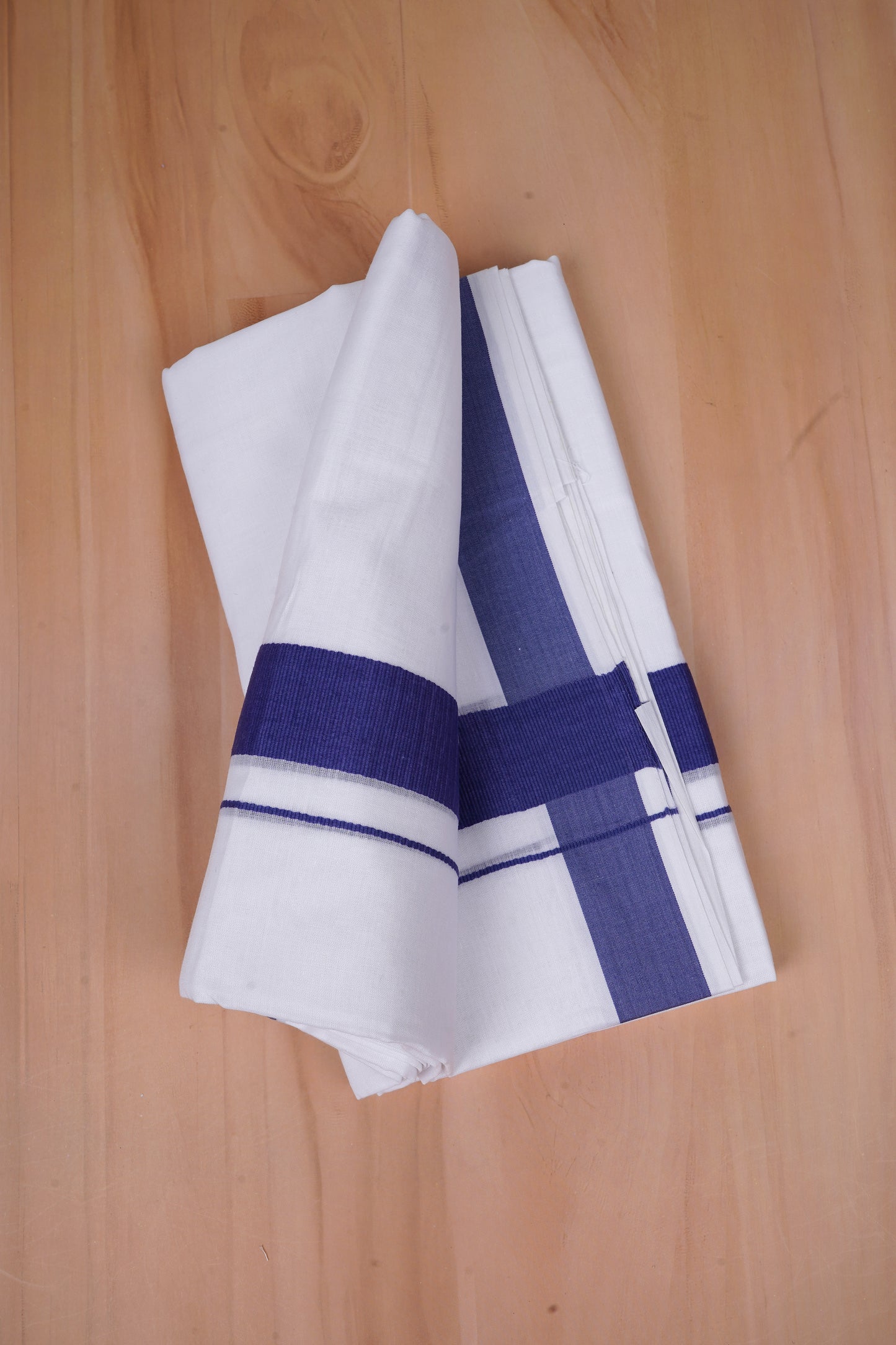 FCD-366 W/D DHOTI 3.80 MTR-Navy Blue