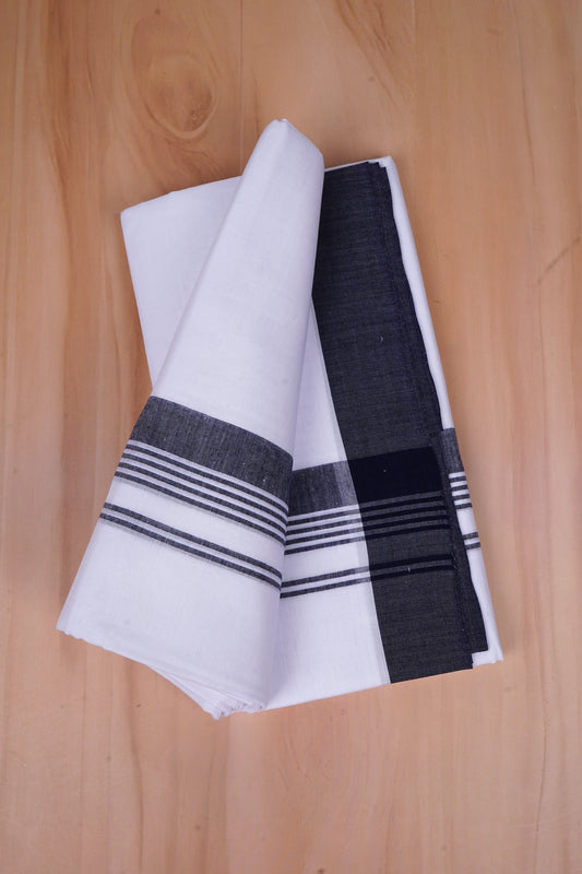 FCD-425 W/D DHOTI 3.80 MTR- Black 3