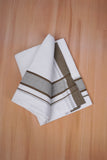 FCD-568 W/D DHOTI 3.80 MTR - Light Gray
