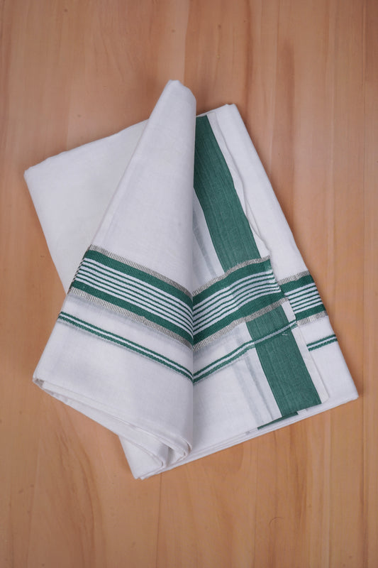 FCD-589 W/D DHOTI 3.80 MTR - Green
