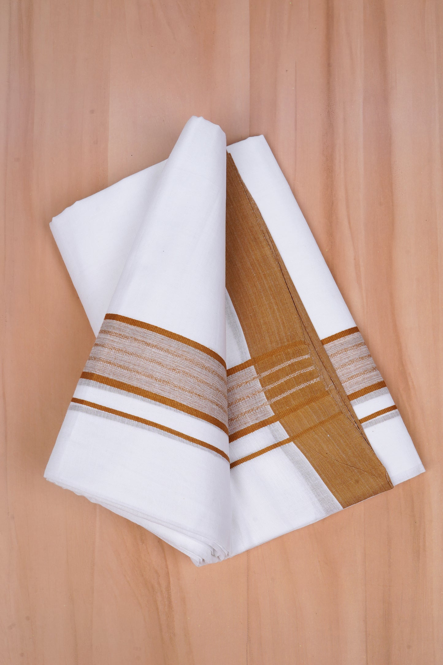 FCD-411 W/D DHOTI 3.80 MTR - Brown 3