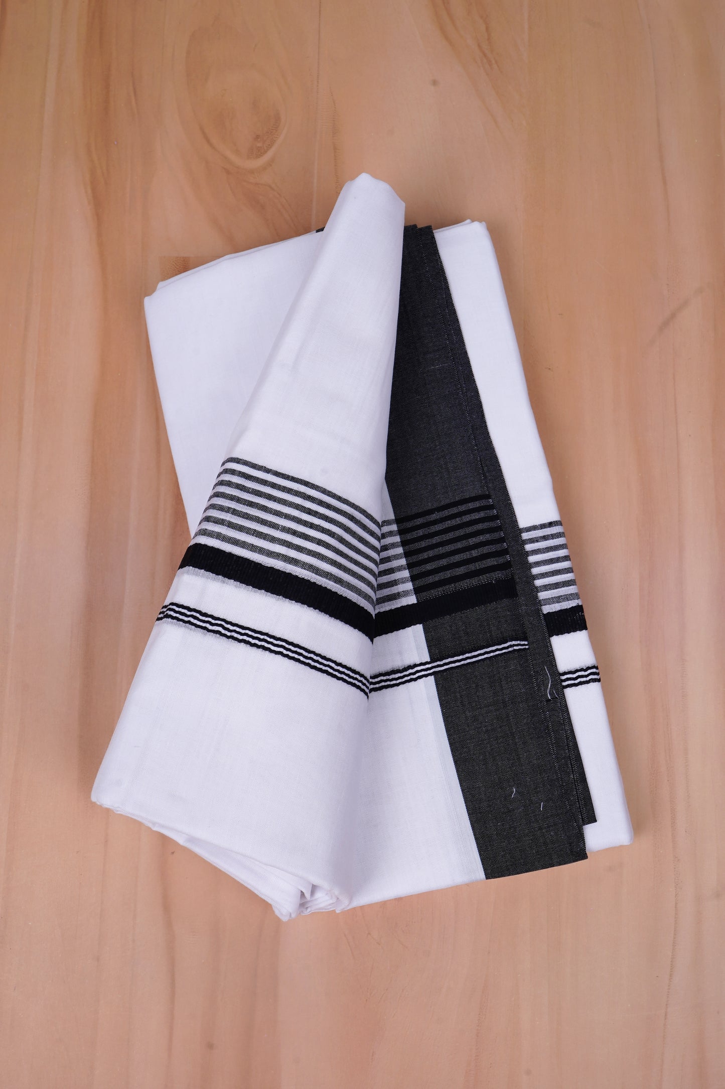 FCD-424 W/D DHOTI 3.80 MTR- Black