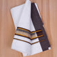FCD-519 W/D DHOTI 3.80 MTR-Brown