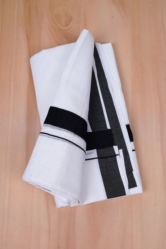 425FCD-01 W/D DHOTI 4.25 MTR-Black